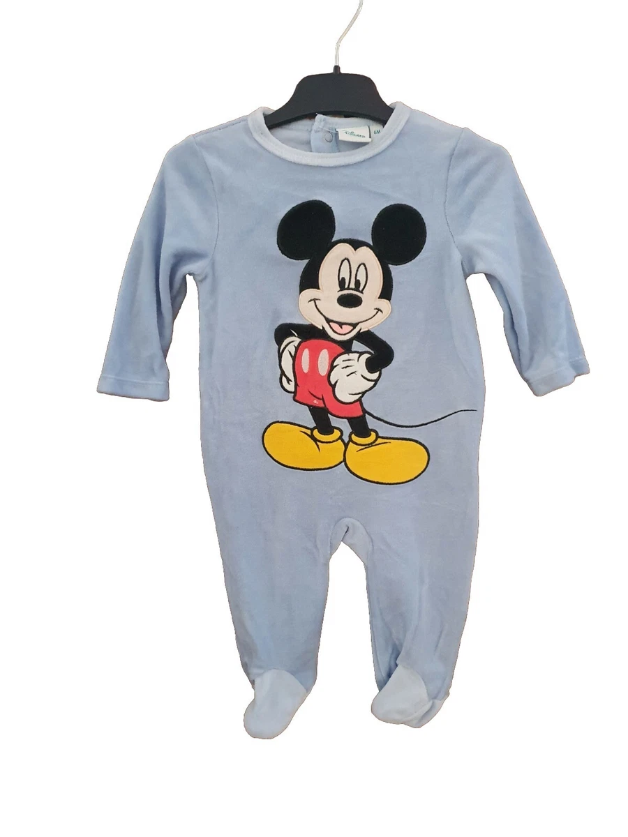Pyjama b b 6 Mois Disney Mickey Dors bien Disney Baby Polaire Chaud