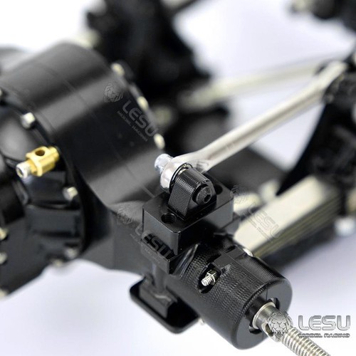 LESU Rear Suspension Metal 1/14 for Tamiya Tractor RC Truck Axle Q-900 Parts - Picture 6 of 11