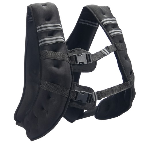 VEVOR Chaleco Lastrado de 13,8 kg para Entrenamiento de Fuerza 89-114 cm Unisex - Imagen 9 de 12