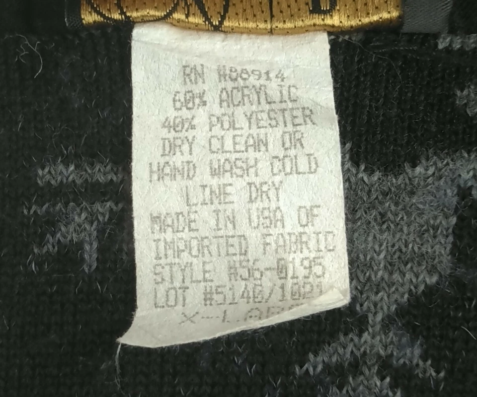 Mujer DAVID PAUL NEW YORK Azul Marino Vellón con Copos de Nieve Chaqueta XL Botones Foto 2 de 4