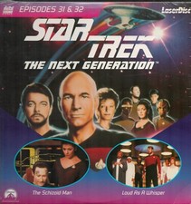 Star Trek: The Next Generation on Laser - Ep. 31 32 Laserdisc 