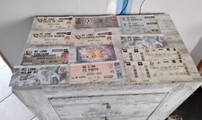 Excellent lot tickets football RC Lens. Uefa,coupe de France 98,coupe de la ligu