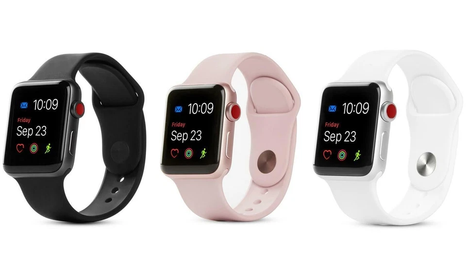 Apple MTF32CL/A 42mm Space Grey Aluminium Case with Black Sport Band Smartwatch  - Image 2 of 2