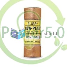 Bussmann LPJ-15SP LPJ15SP , Fuse 15A 600V Time Delay Class J Dual Element 1PCS