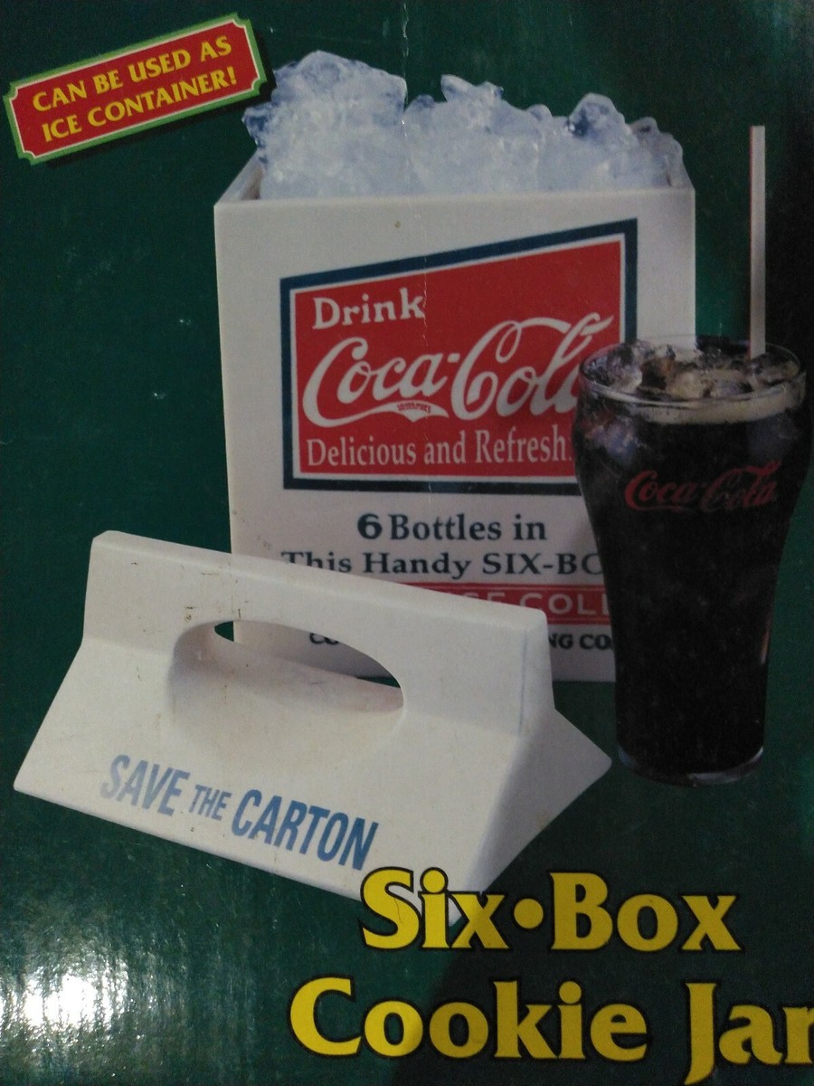 Coca Cola Six Box Cookie Jar | eBay