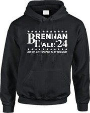 Brennan Dale 24 Funny Election Joke Humor Movie Will Ferrell Parody Mens Hoodie