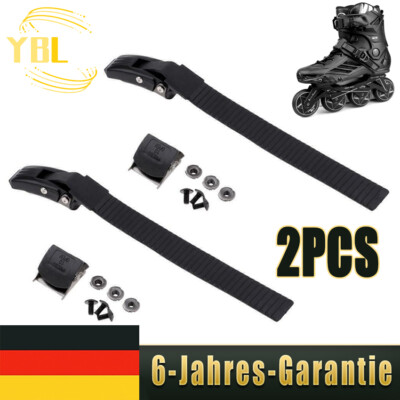 Inline Skate Strap Skating Schuhe Gurt Schnalle mit Klemmschrauben Mutter Ersatz