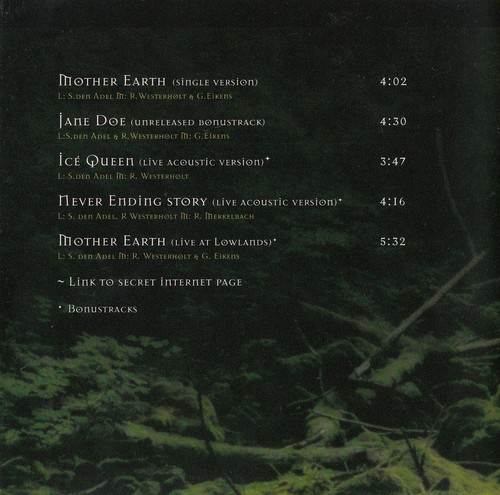 WITHIN TEMPTATION Mother Earth MCD/EP 2003 RAR & WIE NEU Gothic Metal Klassiker! - Bild 5 von 7