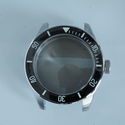Custom Polished Steel Case for Seiko Movements NH35 3 o'clock w/ Bracelet 32mm d