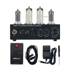 T9 Preamplifier 2x6E2 Electronic Tube Amplifier MM/MC Turntable Microphone Amp