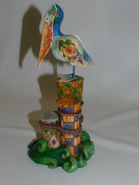Jim Shore Nautical Shorelights Seaside Sentinel Pelican "Star on Point" 118740