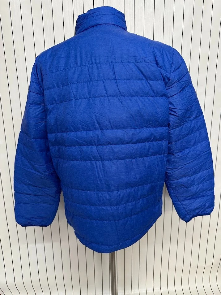 32 Degrees Heat Men's Blue Down Puffer Jacket Packable Quilted Size XL - Image 3 of 4