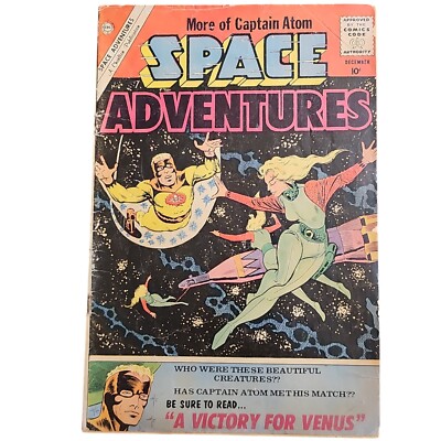 Space Adventures#37 Captain Atom by Steve Ditko 1960 Charlton Silver Age