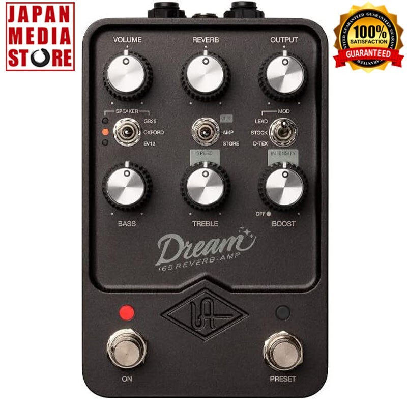 UNIVERSAL AUDIO Dream ‘65 Amplifier UAFX Universal Audio UAFX Lion '68 Super Lead Amp Effects Pedal
