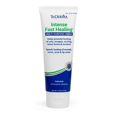 TriDerma Intense Fast Healing Cream Multi-Purpose for Face & Body 4 oz Tube