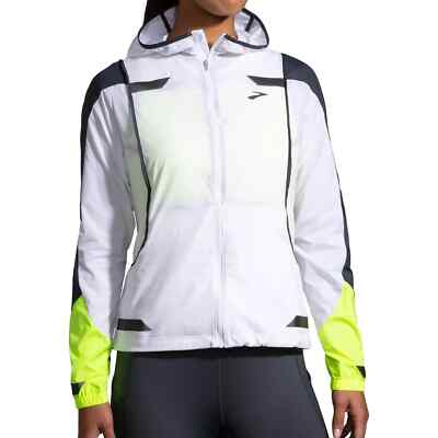 Brooks Run Visible Convertible Womens Running Jacket White