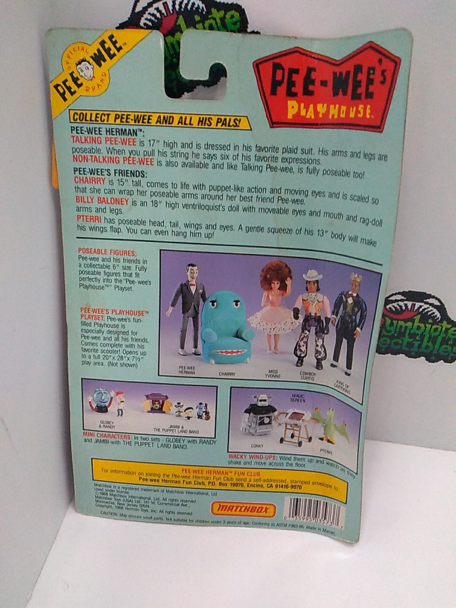 Matchbox Pee-Wee's Playhouse Magic Screen Copyright 1988 New On