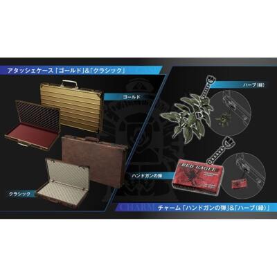 Capcom BIOHAZARD RE:4 COLLECTOR'S EDITION w/Attache Case & Charm