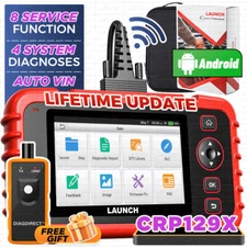 LAUNCH CRP129X OBD2 Auto Car Diagnostic Tool Code Reader Scanner ABS SRS TPMS AT