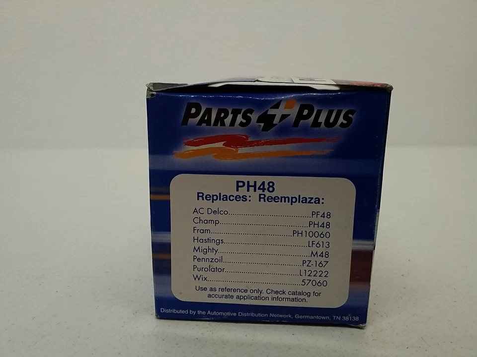 PH48 Parts Plus Automotive Oil Filter Spin On Oil Filter PH48 - Image 3 of 3
