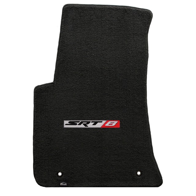 FOR Dodge CHALLENGER 20112016 Front Rear Floor Mats EBONY SRT8 LOGO
