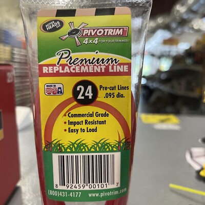 NEW PIVOTRIM 16264A PK 24 TRIMMER WEED EATER REPLACEMENT PRE CUT LINES 6539274