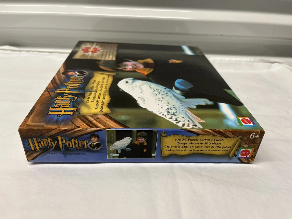 Rompecabezas Mattel Harry Potter y la piedra filosofal 100 piezas nuevo en caja Foto 3 de 4