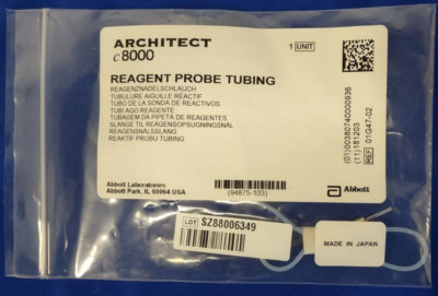 Abbott Architect c8000 Regent Probe Tubing P/N# 01G47-02