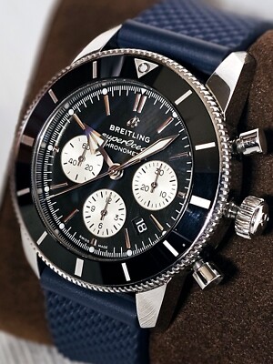 breitling watch superocean Heritage CHRONOGRAPH B O 1 Black Silver Sub Dail 44mm