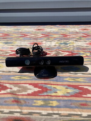 Xbox 360 Kinect Sensor Bar Only - Black. No box Microsoft 1414