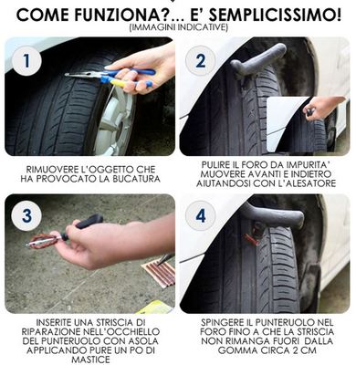 shake custom Destroy kit per riparazione gomme auto Victor heap Lil