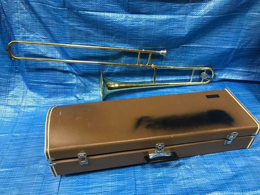 トロンボーン ニッカンYSL-252 Yamaha YSL-252 Trombone Body Bass Gold w/ Hard case | eBay