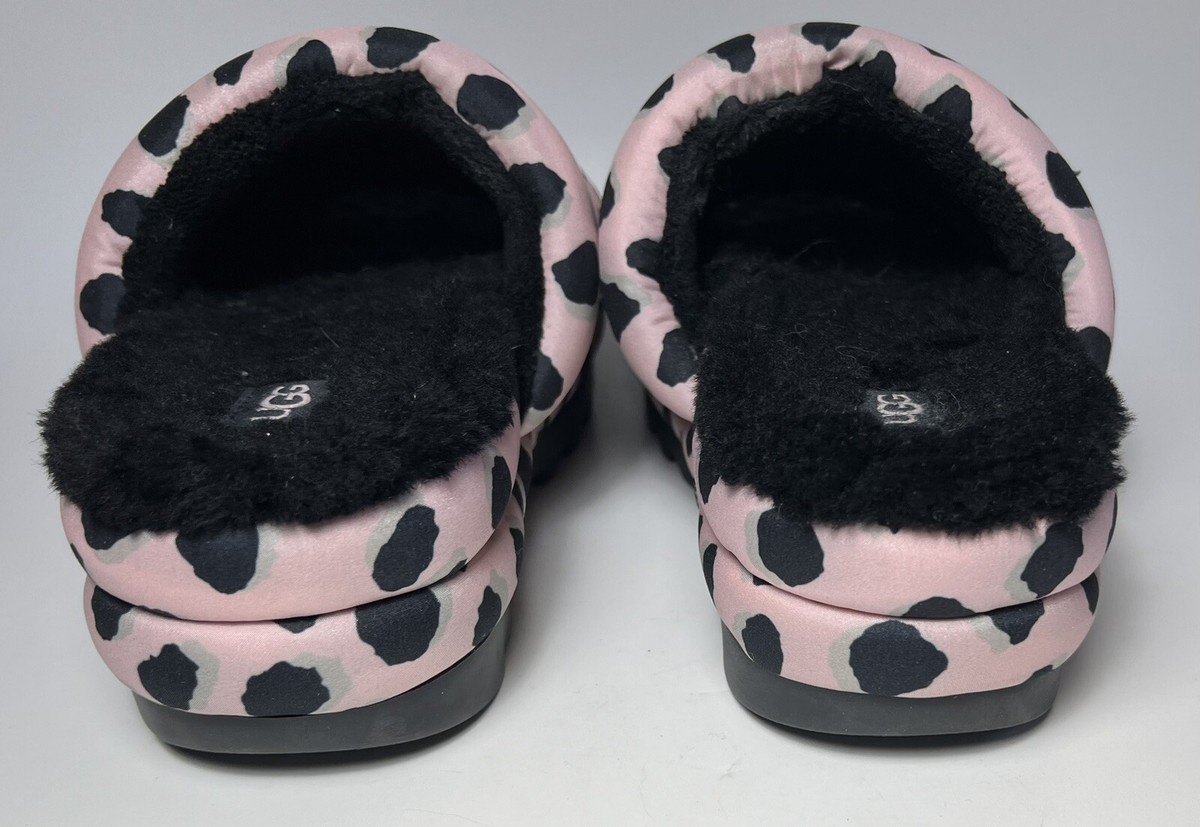 UGG Maxi Slide Cheetah Print Platform Slippers Womens US UGG Maxi Slide Cheetah Print Platform Slippers Womens US