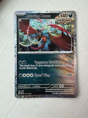 Pokemon - Roaring Moon - 2025 McDonalds - 011/015 - Confetti Holo - Happy  Meal | eBay