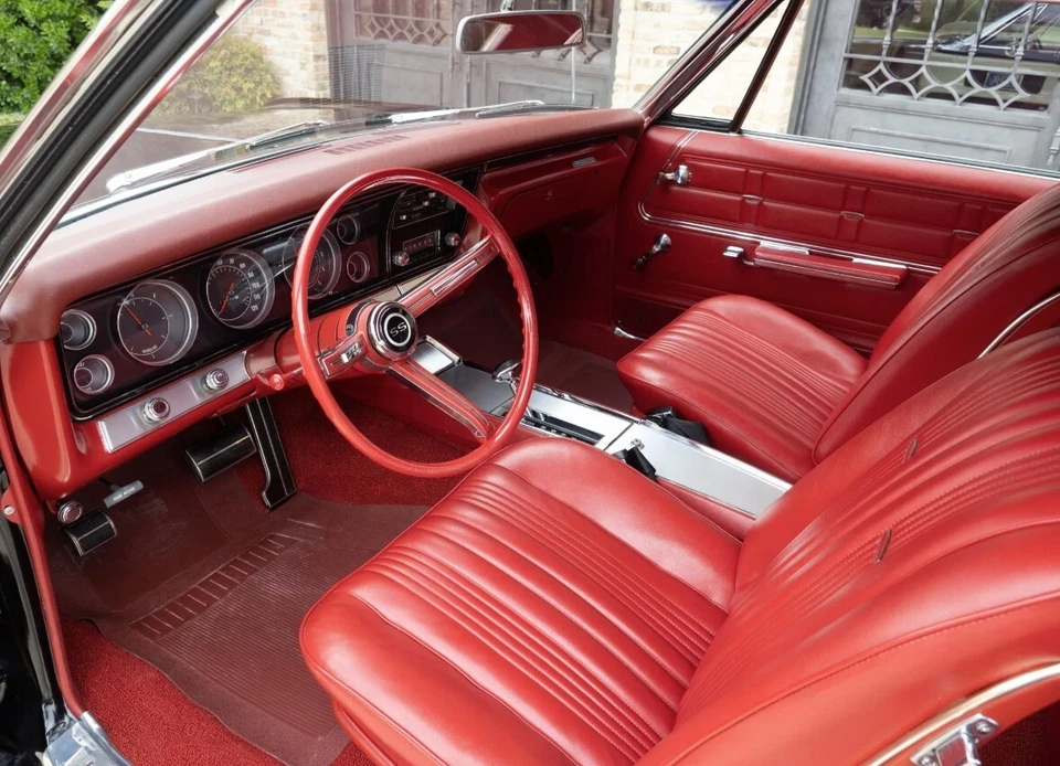 Nuevo par de manijas de puerta interiores cromadas / para Chevy Buick Pontiac 2073 antiguos listados Foto 3 de 4