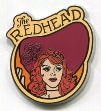 Disney Pins Pirates of the Caribbean The Redhead Twenty Eight & Main Mystery Pin