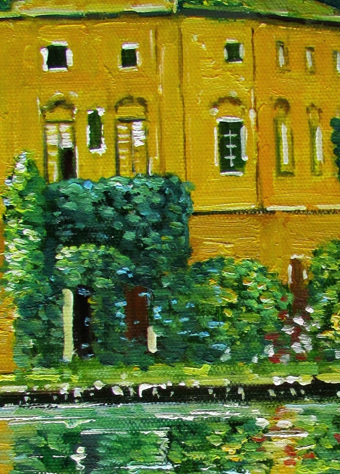 Gustav Klimt Schloss Kammer on Attersee Repro, pintura al óleo pintada a mano, 8x10 pulgadas Foto 2 de 2