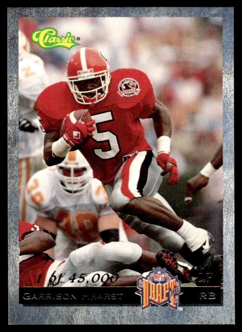1993 Classic Limited Prints Garrison Hearst Rookie Phoenix Cardinals #LP3
