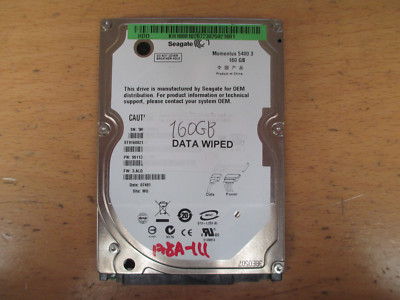 Seagate 160GB SATA 2,5'' Laptop Festplatte HDD ST9160821AS (237a)