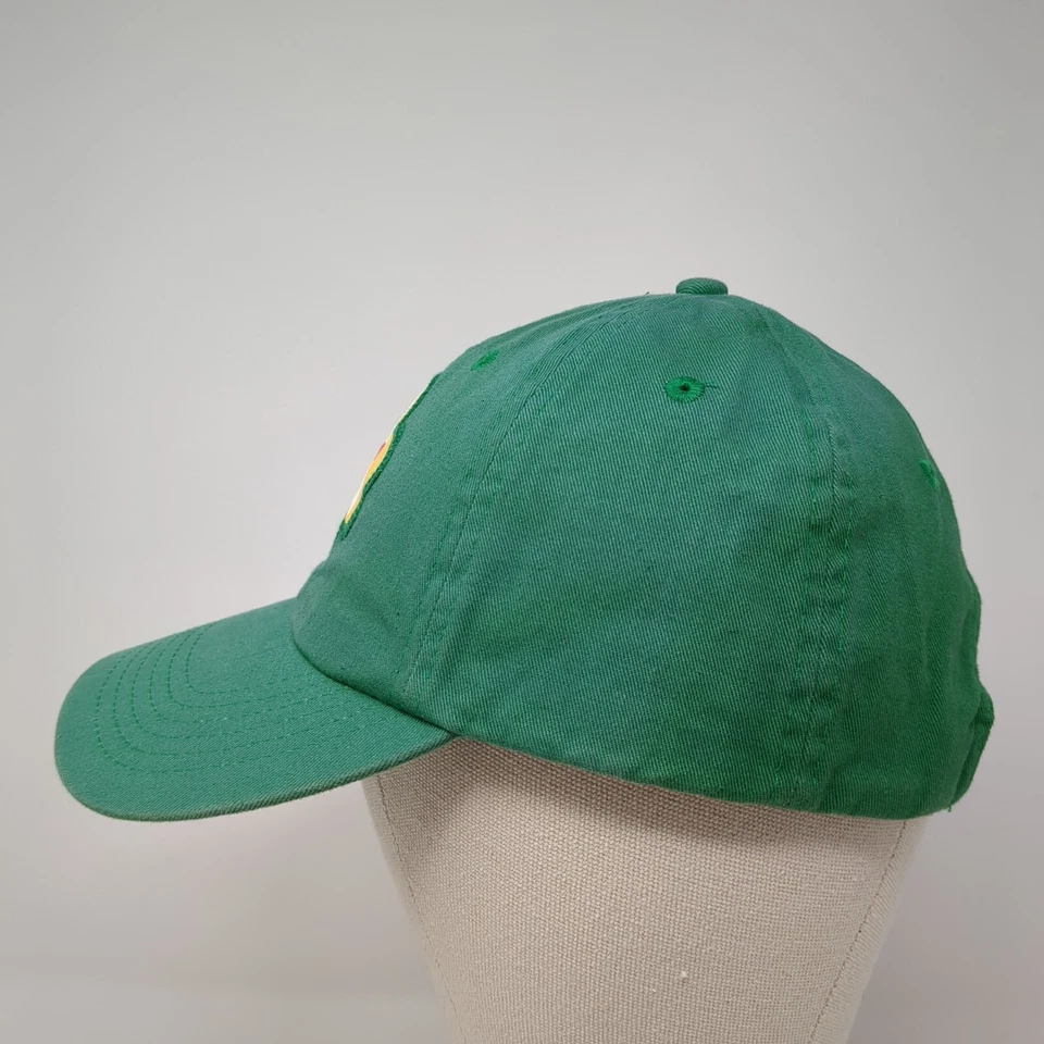 Parche con logotipo de trébol sombrero deslizable verde talla única ajustable 6 paneles Foto 3 de 4