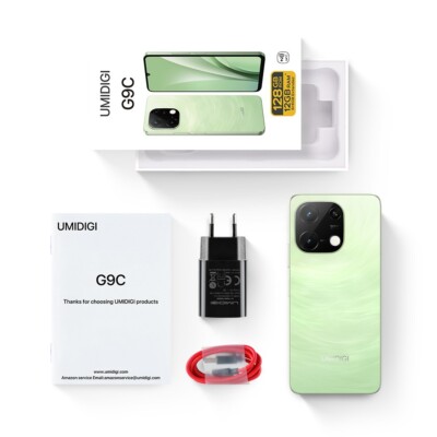 UMIDIGI G9C 6GB+128GB Octa Core Dual SIM NFC Unlocked Android