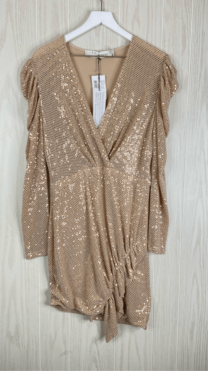 iro gold dress IRO main image 0