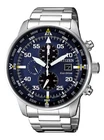 Citizen Chrono Aviator Men's Eco Drive Chronograph Watch - CA0690-88L NEW