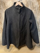 Jojo Maman Bebe Coat Jacket Grey Buttoned Uk Women’s Size 12