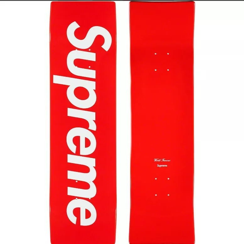 Supreme Uncut Box Logo Skateboard Deck