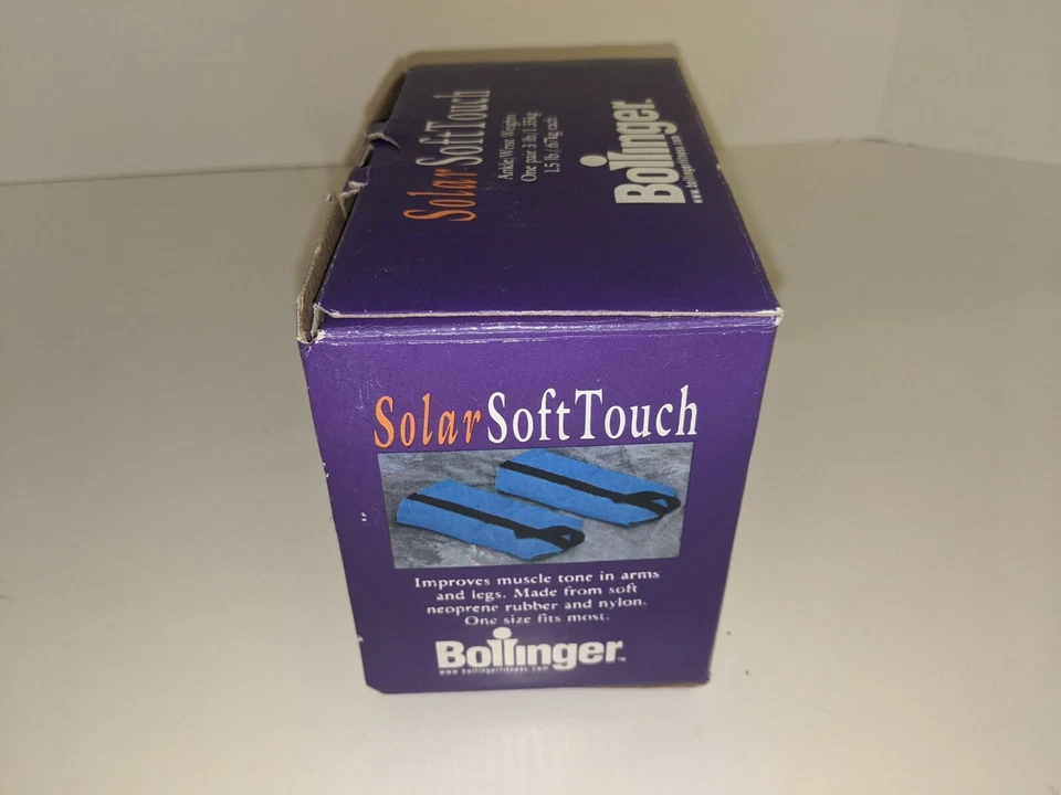 Bollinger Solar 软触脚踝/手腕重量(一对)3 磅/每件 1.5 磅 — 第 3/4 张图片