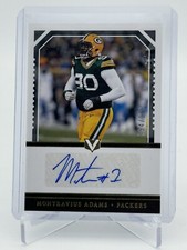 MONTRAVIUS ADAMS 2017 Panini Vertex Signatures /199 VS-MA Rookie Auto RC Packers