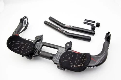 NOS Oval Concepts A901 Laminar Full Carbon TT Triathlon Aerobar 26.0 x 420mm