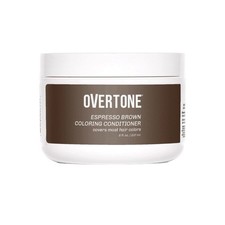 Vegan OVERTONE ESPRESSO Brown Color Depositing Conditioner with Shea Butter 8 oz