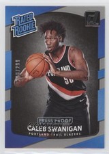 2017 Panini Donruss Rated Rookies Press Proof Silver 298/299 Caleb Swanigan 7zf